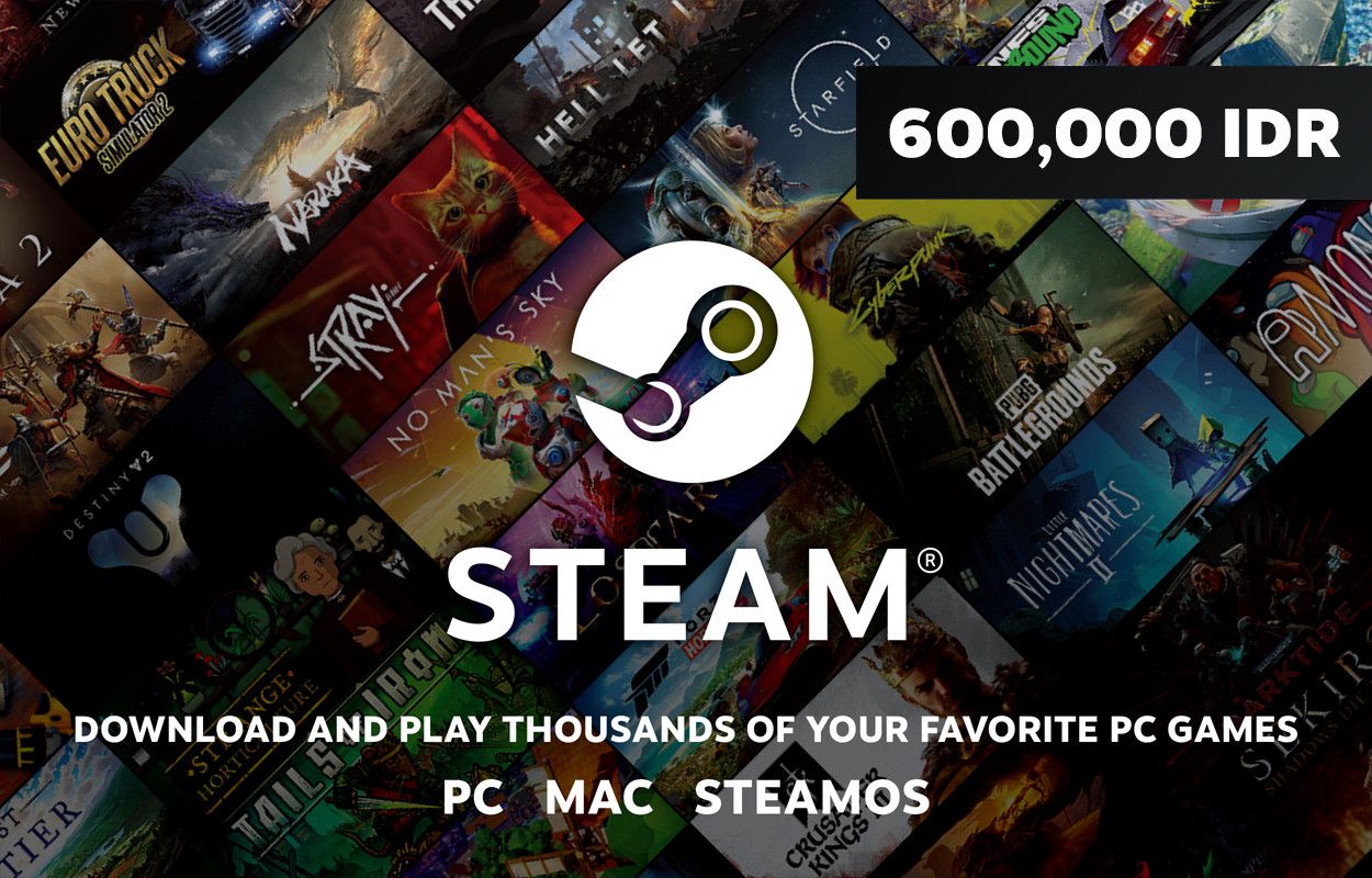 Steam Wallet IDR 600.000